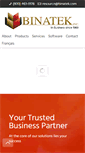 Mobile Screenshot of binatek.com